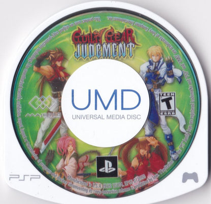 
Guilty Gear Judgment | PSP | physical media | Data by MobyGames.com