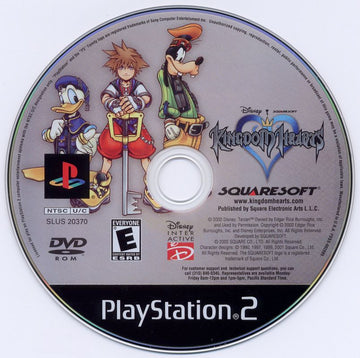 Kingdom Hearts | PlayStation 2 | physical media | region=North America | source-country=United States | zypher-v2 | moby-c1ec253a00c1 | Data by MobyGames.com