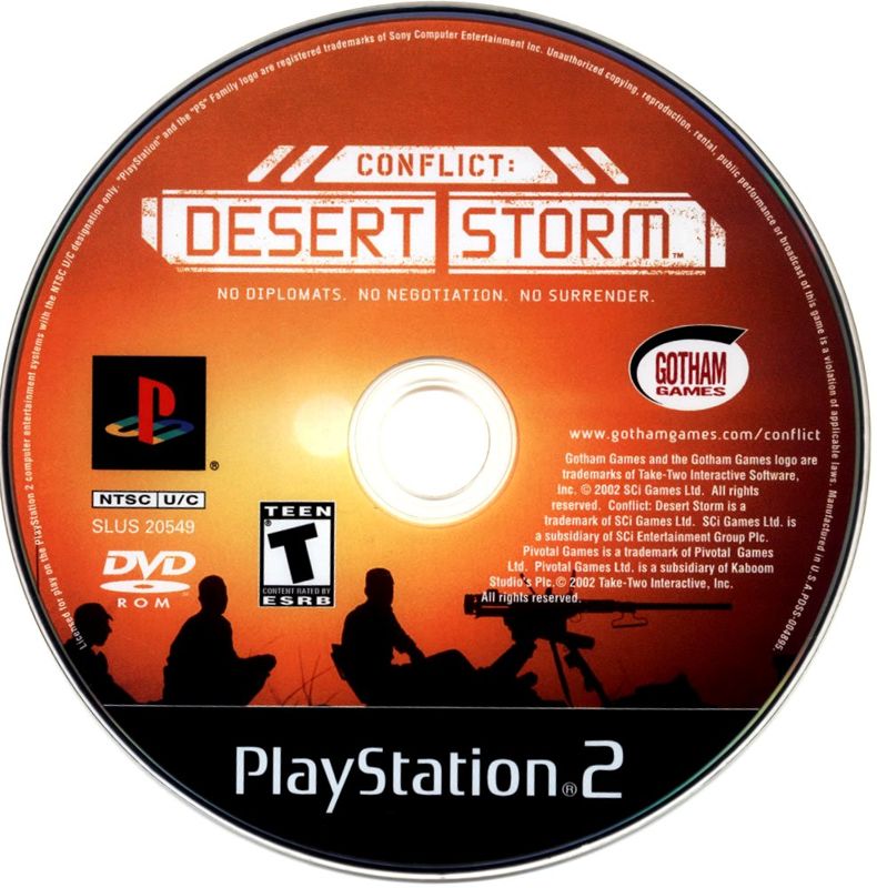 
Conflict: Desert Storm | PlayStation 2 | physical media | Data by MobyGames.com