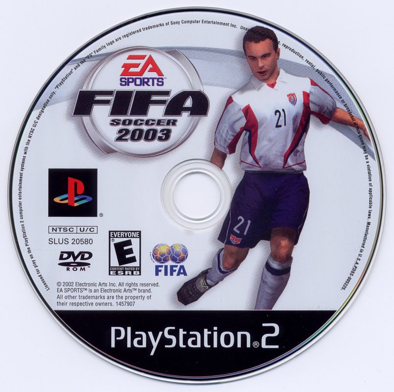 
FIFA Soccer 2003 | PlayStation 2 | physical media | Data by MobyGames.com