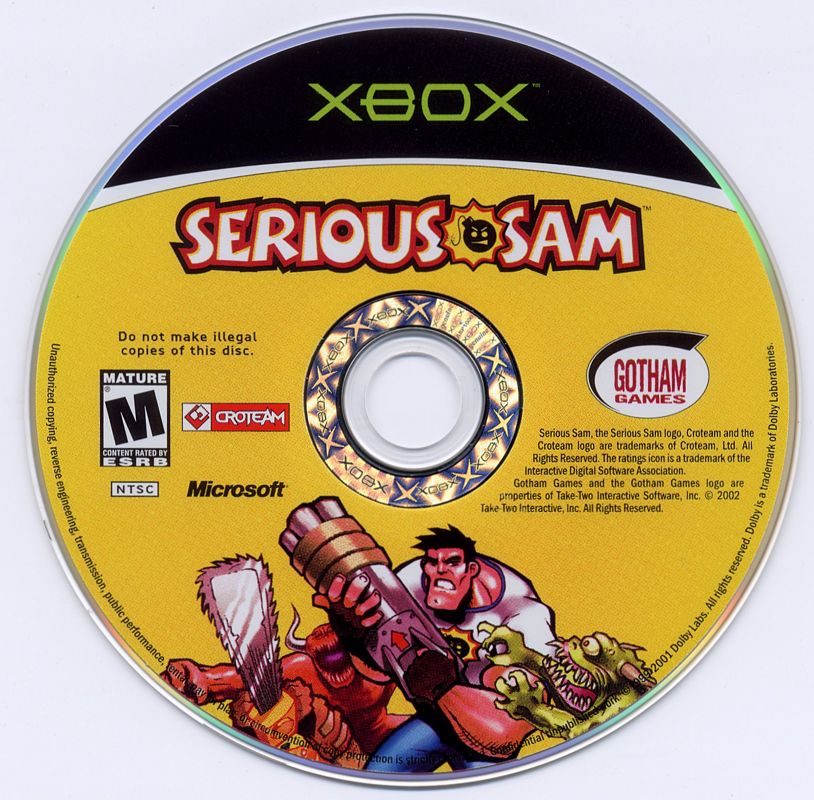 Serious Sam | Xbox | physical media | region=North America | source-country=United States | zypher-v2 | moby-1467dbc7612e | Data by MobyGames.com