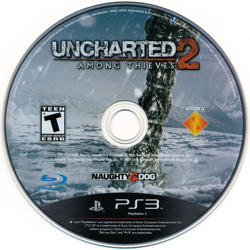 
Uncharted 2: Among Thieves | PlayStation 3 | physical media | Region: North America | source-country=Canada,United States | Data by MobyGames.com