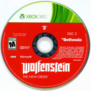 
Wolfenstein: The New Order | Xbox 360 | game disc 2 of 4 | Data by MobyGames.com