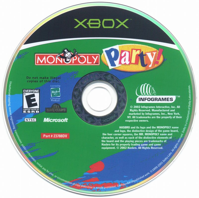 Monopoly Party | Xbox | physical media | Data by MobyGames.com