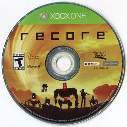 
ReCore | Xbox One | game disc 1 of 1 | Data by MobyGames.com
