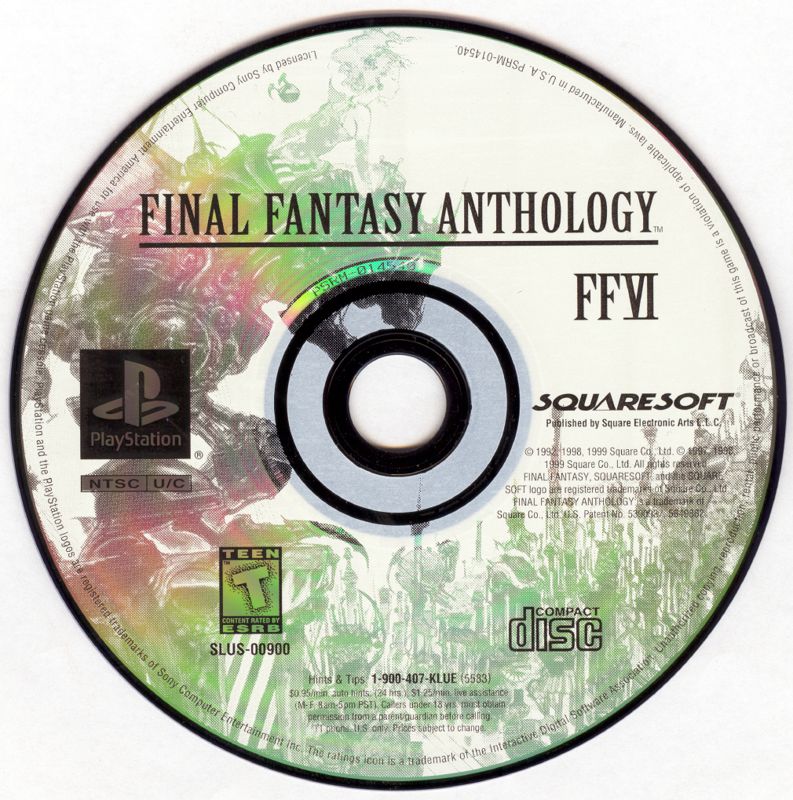 
Final Fantasy Anthology | PlayStation | game disc 2 of 3 | Region: North America | source-country=United States | Data by MobyGames.com