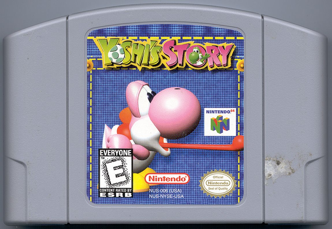 Yoshi's Story | Nintendo 64 | physical media | region=North America | source-country=Canada,Mexico,Other,United States | zypher-v2 | moby-c424258bdd2d | Data by MobyGames.com
