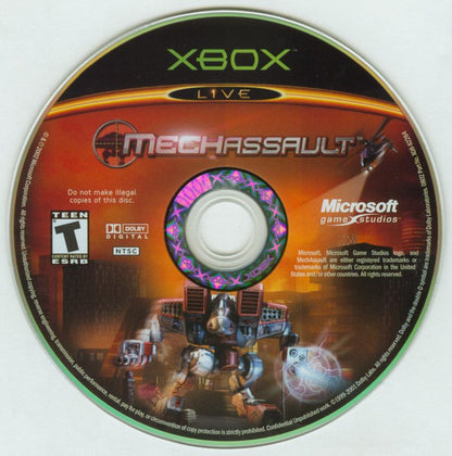 MechAssault | Xbox | physical media | region=North America | source-country=Canada,United States | zypher-v2 | moby-92170f4ec890 | Data by MobyGames.com