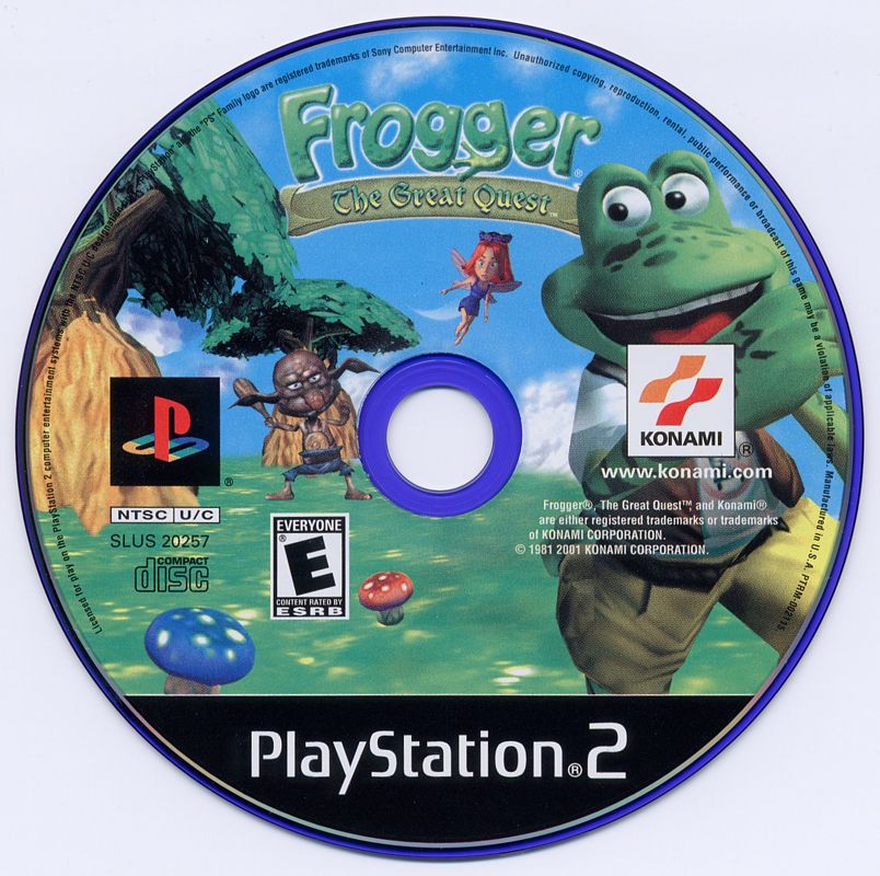 Frogger: The Great Quest | PlayStation 2 | physical media | Data by MobyGames.com