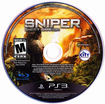 
Sniper: Ghost Warrior | PlayStation 3 | physical media | Data by MobyGames.com
