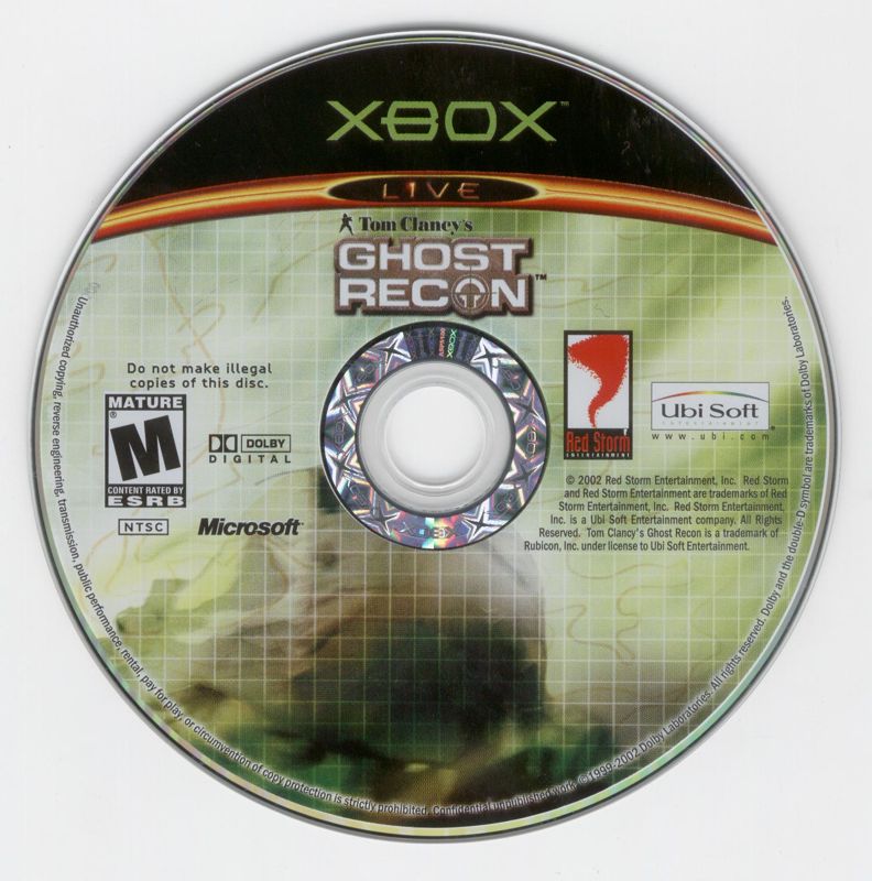 Tom Clancy's Ghost Recon | Xbox | physical media | region=North America | source-country=Canada,United States | zypher-v2 | moby-36e98d1bf16e | Data by MobyGames.com