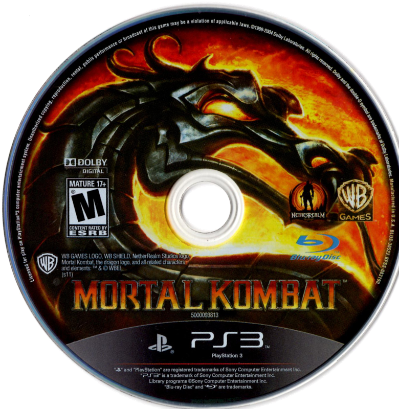 Mortal Kombat | PlayStation 3 | physical media | region=North America | source-country=United States | zypher-v2 | moby-f0679124bad4 | Data by MobyGames.com