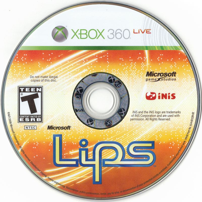 Lips | Xbox 360 | physical media | Region: North America | source-country=United States | Data by MobyGames.com