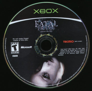 
Fatal Frame | Xbox | physical media | Data by MobyGames.com