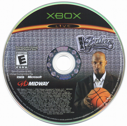 
NBA Ballers: Phenom | Xbox | physical media | Data by MobyGames.com
