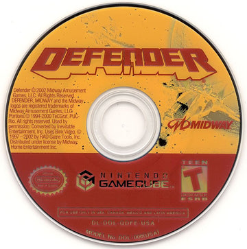 
Defender | GameCube | physical media | Data by MobyGames.com