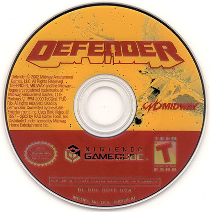 
Defender | GameCube | physical media | Data by MobyGames.com