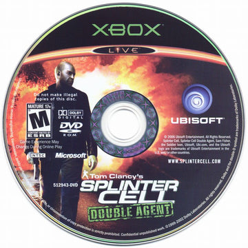 
Tom Clancy's Splinter Cell: Double Agent | Xbox | physical media | Data by MobyGames.com