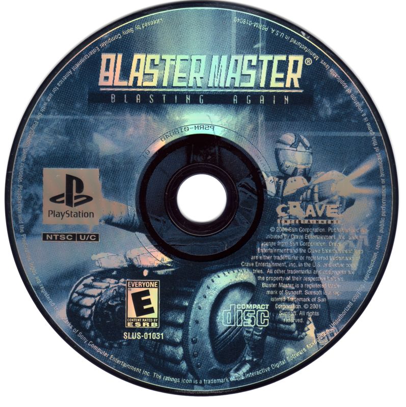 Blaster Master: Blasting Again | PlayStation | physical media | Data by MobyGames.com