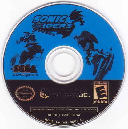 Sonic Riders | GameCube | physical media | region=North America | source-country=Canada,Mexico,Other,United States | zypher-v2 | moby-dc1e445f3111 | Data by MobyGames.com
