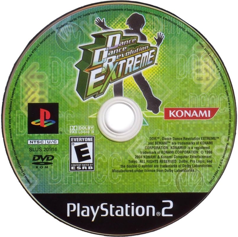 Dance Dance Revolution: Extreme | PlayStation 2 | physical media | region=North America | source-country=United States | zypher-v2 | moby-b2f273d65776 | Data by MobyGames.com