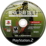 
Metal Gear Solid 3: Subsistence | PlayStation 2 | physical media | Data by MobyGames.com