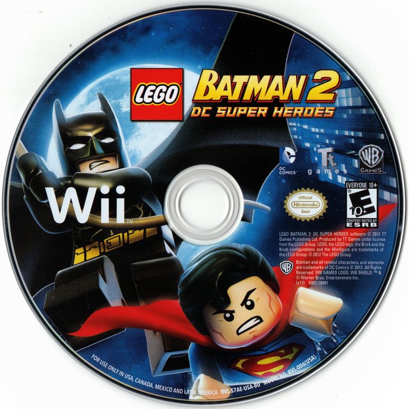 LEGO Batman 2: DC Super Heroes | Wii | physical media | region=North America | source-country=Canada,Mexico,United States | zypher-v2 | moby-bb7d767d908d | Data by MobyGames.com