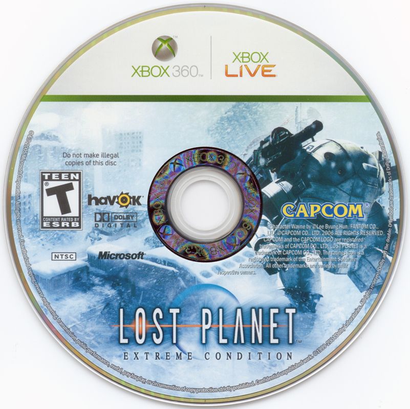 Lost Planet: Extreme Condition | Xbox 360 | physical media | region=North America | source-country=United States | zypher-v2 | moby-00a0aa0acf45 | Data by MobyGames.com