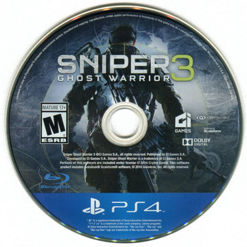 
Sniper: Ghost Warrior 3 - Season Pass Edition | PlayStation 4 | physical media | Region: North America | source-country=United States | Data by MobyGames.com