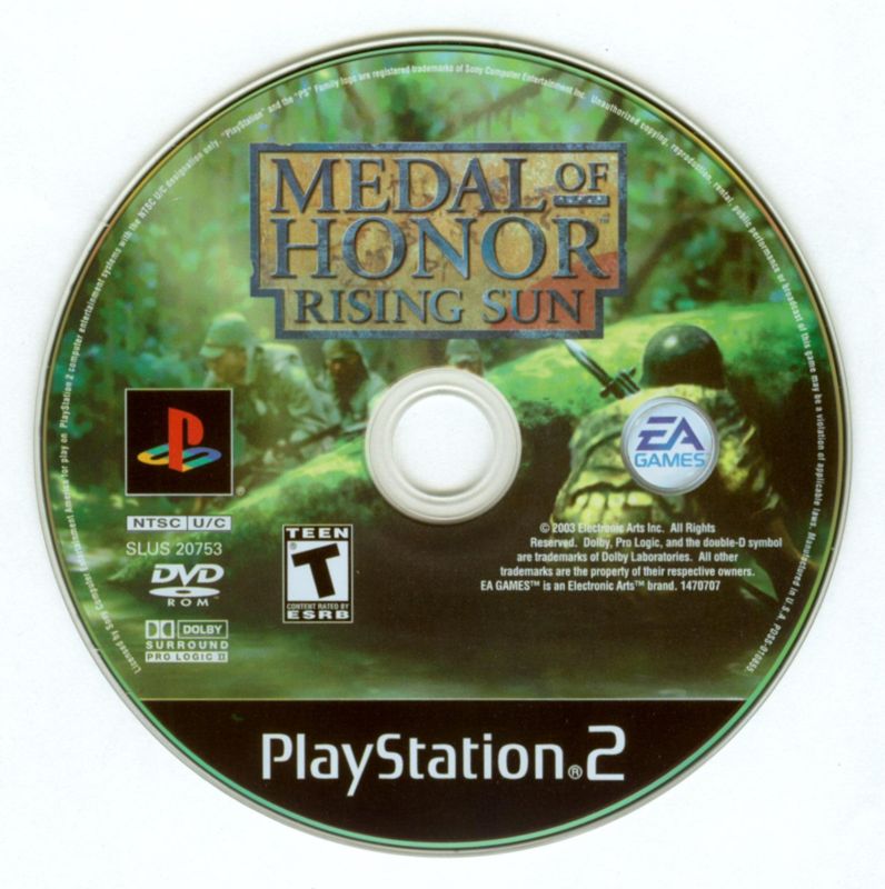 Medal of Honor: Rising Sun | PlayStation 2 | physical media | region=North America | source-country=Canada,United States | zypher-v2 | moby-435fa7840def | Data by MobyGames.com