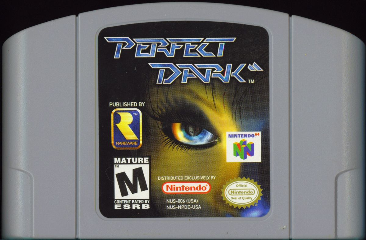 
Perfect Dark | Nintendo 64 | physical media | Data by MobyGames.com