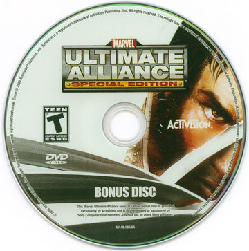 
Marvel Ultimate Alliance (Special Edition) | PlayStation 2 | physical media | Data by MobyGames.com