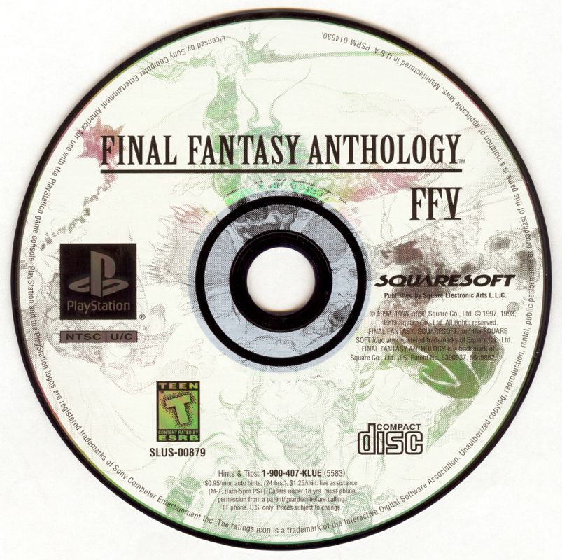 
Final Fantasy Anthology | PlayStation | physical media | Region: North America | source-country=United States | Data by MobyGames.com