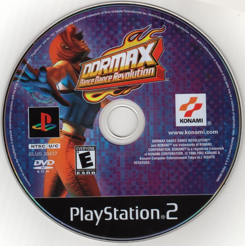 DDRMAX Dance Dance Revolution | PlayStation 2 | physical media | region=North America | source-country=Canada,United States | zypher-v2 | moby-0e21a0c03911 | Data by MobyGames.com