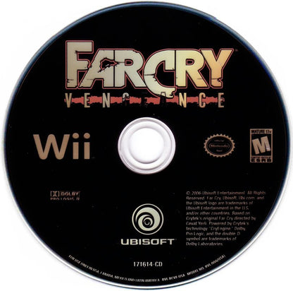 Far Cry: Vengeance | Wii | physical media | region=North America | source-country=Canada,Mexico,Other,United States | zypher-v2 | moby-859235d67f4c | Data by MobyGames.com