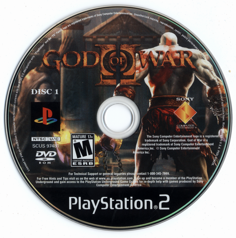 God of War II | PlayStation 2 | physical media | region=North America | source-country=Canada,United States | zypher-v2 | moby-e363a89706cc | Data by MobyGames.com