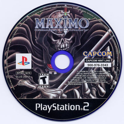 Maximo: Ghosts to Glory | PlayStation 2 | physical media | region=North America | source-country=United States | zypher-v2 | moby-4e64f02cb3e3 | Data by MobyGames.com