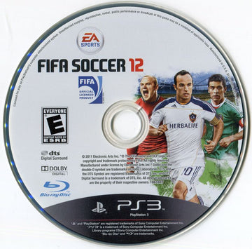 
FIFA Soccer 12 | PlayStation 3 | physical media | Data by MobyGames.com