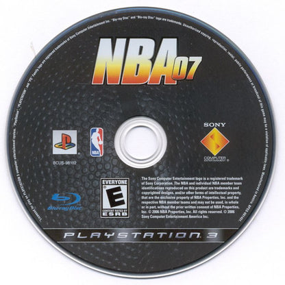 NBA 07 | PlayStation 3 | physical media | region=North America | source-country=Canada,Mexico,United States | zypher-v2 | moby-affaba129ff3 | Data by MobyGames.com