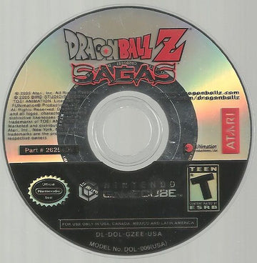 Dragon Ball Z: Sagas | GameCube | physical media | region=North America | source-country=United States | zypher-v2 | moby-2dbc3e40d75d | Data by MobyGames.com