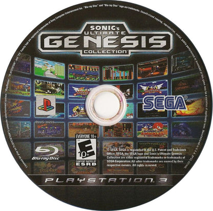 Sonic's Ultimate Genesis Collection | PlayStation 3 | physical media | region=North America | source-country=United States | zypher-v2 | moby-243d16a743e3 | Data by MobyGames.com