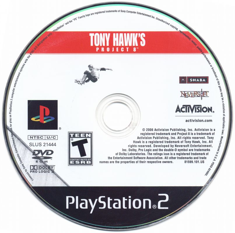 Tony Hawk's Project 8 | PlayStation 2 | physical media | region=North America | source-country=United States | zypher-v2 | moby-a6d5199d572e | Data by MobyGames.com