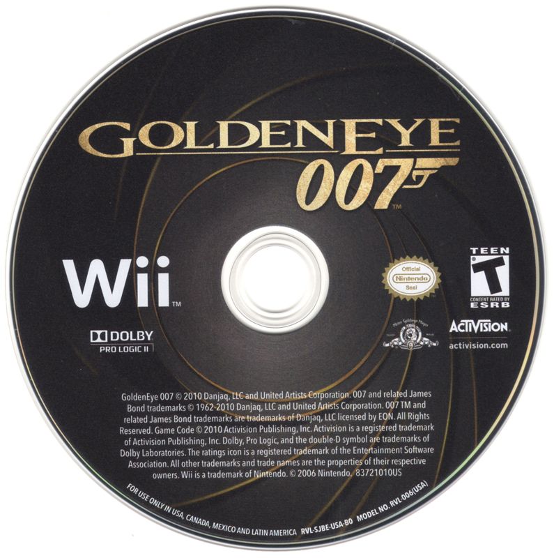 
GoldenEye 007 | Wii | physical media | Data by MobyGames.com