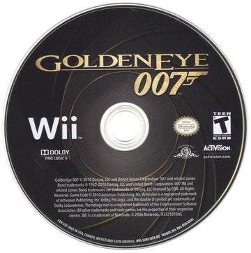 
GoldenEye 007 | Wii | physical media | Data by MobyGames.com