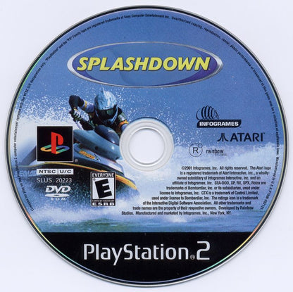 Splashdown | PlayStation 2 | physical media | region=North America | source-country=Canada,United States | zypher-v2 | moby-c19a06a77700 | Data by MobyGames.com