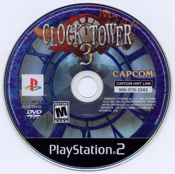 Clock Tower 3 | PlayStation 2 | physical media | region=North America | source-country=Canada,United States | zypher-v2 | moby-f8e37d4f3bbd | Data by MobyGames.com
