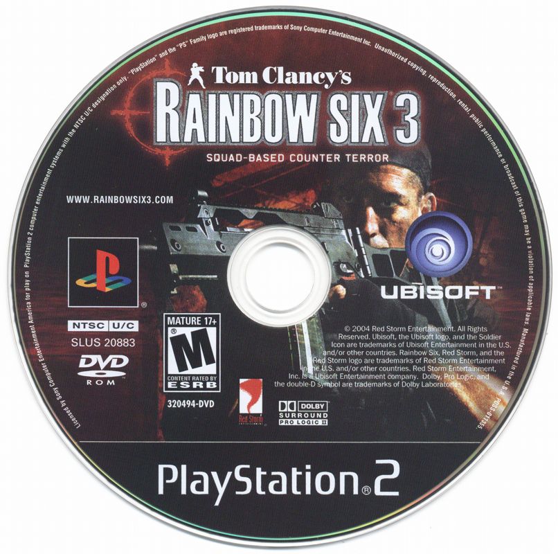 
Tom Clancy's Rainbow Six 3 | PlayStation 2 | physical media | Data by MobyGames.com