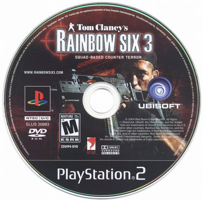 
Tom Clancy's Rainbow Six 3 | PlayStation 2 | physical media | Data by MobyGames.com