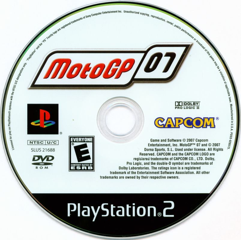 MotoGP 07 | PlayStation 2 | physical media | region=North America | source-country=Canada,United States | zypher-v2 | moby-8c1885568f81 | Data by MobyGames.com