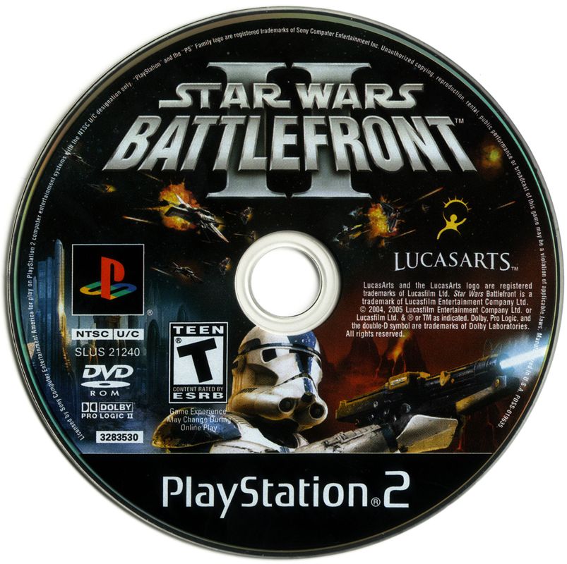 Star Wars: Battlefront II | PlayStation 2 | physical media | region=North America | source-country=United States | zypher-v2 | moby-7e717600d6e4 | Data by MobyGames.com